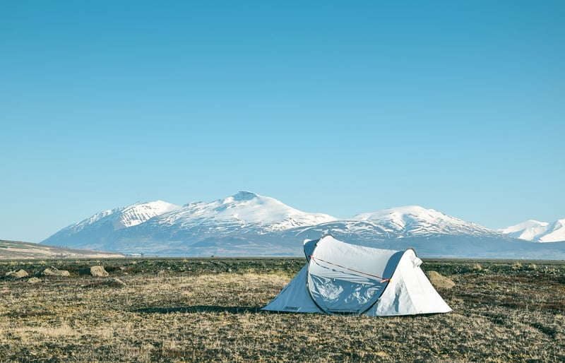 Camping Site in the Wilderness